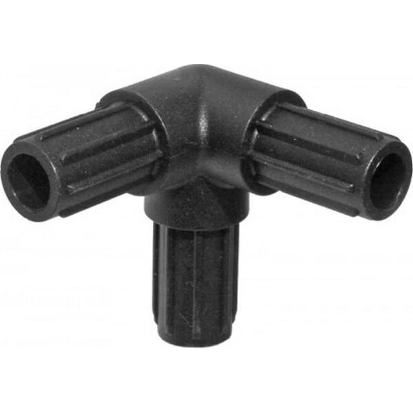 Hoekverbinding - 3 Way 90° Voor Buizen Binnendiameter Van 12.5 Mm - Set Van 4 Stuks 1 Hoekverbinding - 3 Way 90° Voor Buizen Binnendiameter Van 12.5 Mm - Set Van 4 Stuks