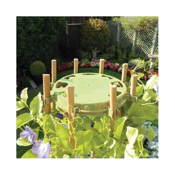 Bamboehouder Bonen En Erwten - Olijfgroen 2 Bamboehouder Bonen En Erwten - Olijfgroen - Afbeelding 2