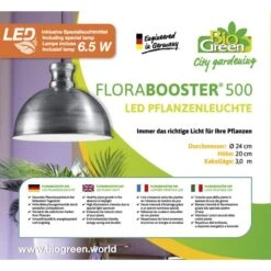 Groeilamp Led Florabooster 500 - 6,5W - Zink 9 Groeilamp Led Florabooster 500 - 6,5W - Zink -Tuinadvies Verkoop 1677499882 4 600