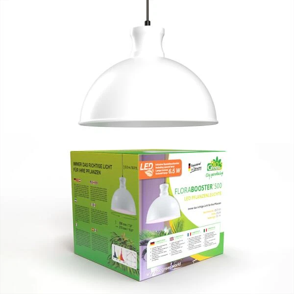 Groeilamp Led Florabooster 500 - 6,5W - Wit 2 Groeilamp Led Florabooster 500 - 6,5W - Wit - Afbeelding 2