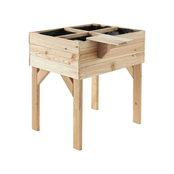 Verhoogde Moestuinbak Freya - 4 Delen 1 Verhoogde Moestuinbak Freya - 4 Delen