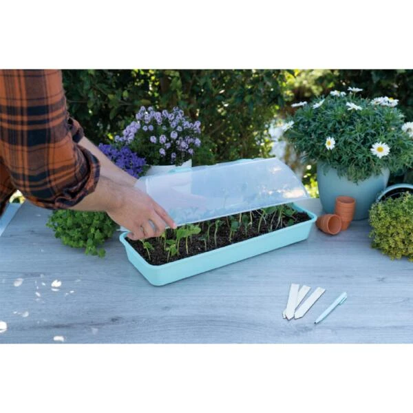 Sogo Vensterbank Kweekkas Maxigrow - 20 X 54 X 21 Cm 2 Sogo Vensterbank Kweekkas Maxigrow - 20 X 54 X 21 Cm - Afbeelding 2