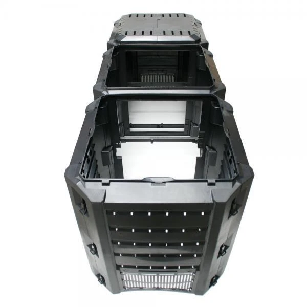 Compostsysteem Zwart 1200 Liter - 3 Vaten 3 Compostsysteem Zwart 1200 Liter - 3 Vaten - Afbeelding 3