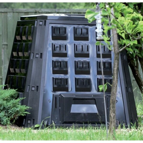 Compostvat Zwart 420 Liter 1 Compostvat Zwart 420 Liter