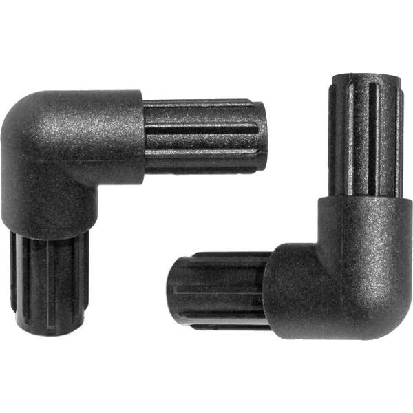 Hoekverbinding - 2 Way 90° Voor Buizen Binnendiameter Van 12.5 Mm - Set Van 2 Stuks 1 Hoekverbinding - 2 Way 90° Voor Buizen Binnendiameter Van 12.5 Mm - Set Van 2 Stuks