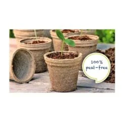 Vezelpotjes Rond 11 Cm - Biologisch Afbreekbaar - Set Van 10 Stuks -Tuinadvies Verkoop kokos potjes rond 11 cm 1519296476 1 600