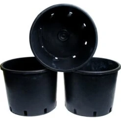 Kweekkuip Zwart 10 Liter - 26 Cm -Tuinadvies Verkoop kweekpot 10 liter 1559111221 3 600