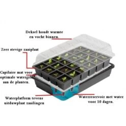 Kweekset Met Autobewatering - 24 Cellen -Tuinadvies Verkoop kweekset 24 cellen autobewatering 1490204350 1 600