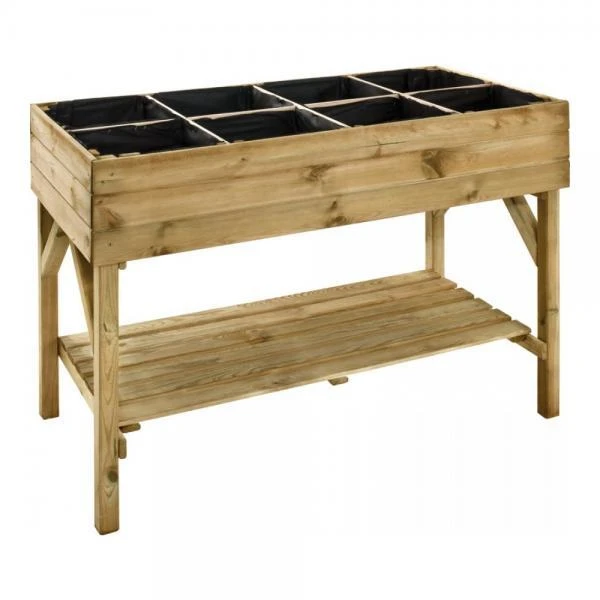 Verhoogde Moestuinbak - 120 × 60 × 86,5 Cm 1 Verhoogde Moestuinbak - 120 × 60 × 86,5 Cm