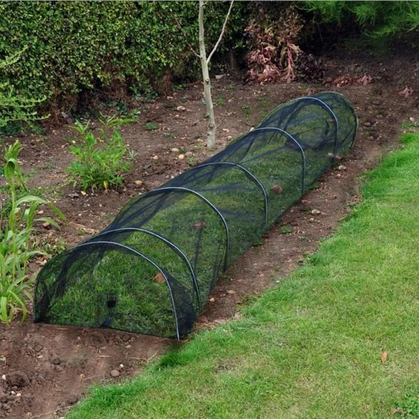 Kweektunnel Met Zwart Gaasnet - 45 × 45 × 300 Cm 2 Kweektunnel Met Zwart Gaasnet - 45 × 45 × 300 Cm - Afbeelding 2