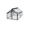 Vitavia Gaia Jumbo Miniserre Aluminium Zwart - 83 × 119 Cm - 0,99 M²