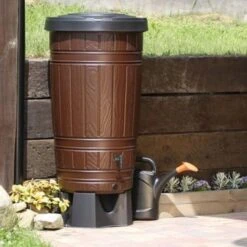 Regenton Woody Met Houtlook- 265 Liter -Tuinadvies Verkoop regenton woody 265 liter 1484068033 3 600