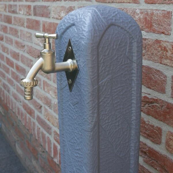 Waterzuil Met Kraan En Aansluiting - Grijs 4 Waterzuil Met Kraan En Aansluiting - Grijs - Afbeelding 4