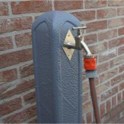 Waterzuil Met Kraan En Aansluiting - Grijs 6 Waterzuil Met Kraan En Aansluiting - Grijs -Tuinadvies Verkoop tuinpaal met waterkraan 1498043411 1 600