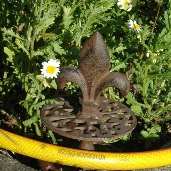 ESSCHERT DESIGN Tuinslanggeleiders Gietijzer - Set Van 3 Stuks 5 ESSCHERT DESIGN Tuinslanggeleiders Gietijzer - Set Van 3 Stuks - Afbeelding 5