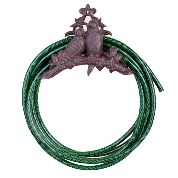 ESSCHERT DESIGN Tuinslanghouder Vogels - Gietijzer 1 ESSCHERT DESIGN Tuinslanghouder Vogels - Gietijzer