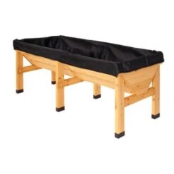Vegtrug Verhoogde Kweektafel - 180 × 76 × 80 Cm -Tuinadvies Verkoop vegtrug 180 cm 1484054920 4 600