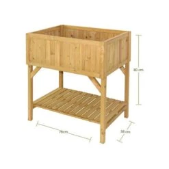Verhoogde Kweektafel Vegtrug - Naturel -Tuinadvies Verkoop verhoogde kweektafel vegtrug 1625036381 3 600