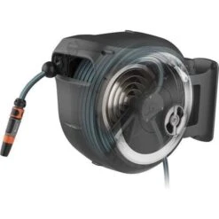 Wandslangenbox GARDENA RollUp Wit - M/L - 25 M -Tuinadvies Verkoop wandslangenbox gardena rollup wit ml 1651154526 5 600
