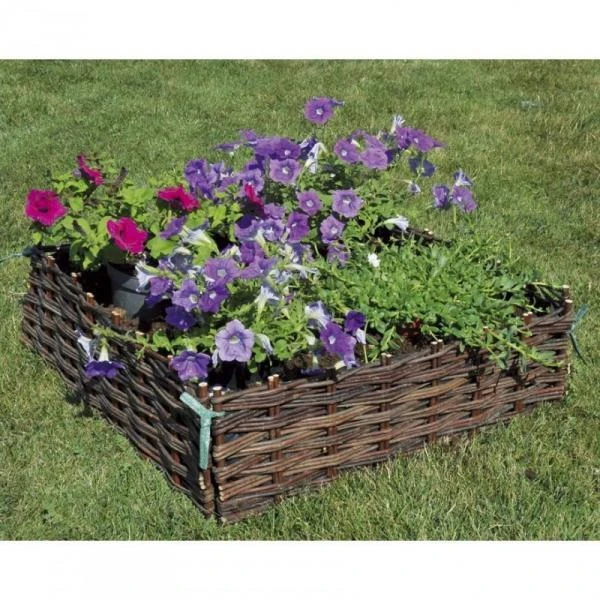 Wilgentenen Plantenbed - 60 × 60 × 20 Cm 2 Wilgentenen Plantenbed - 60 × 60 × 20 Cm - Afbeelding 2